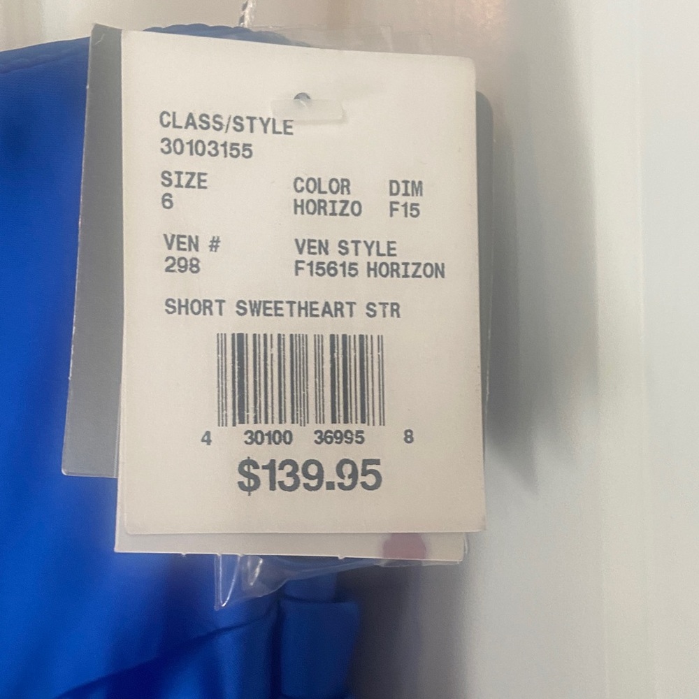 DAVID’s BRIDAL Short Blue Dress
Size 6 - Picture 3 of 10